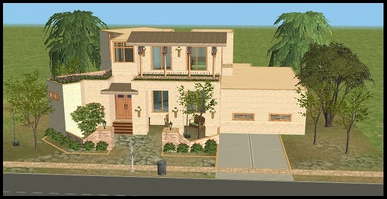 big crazy house by lidiqnata sims 2